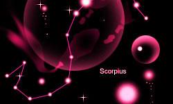 天蝎座星座简图（天蝎座形状简易图）