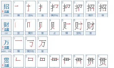 招财怎么解释（容易招财的字）