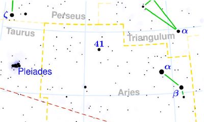 白羊座真实星图（白羊座星空图）