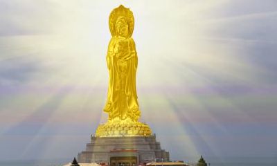 三亚观音菩萨开光奇观（海南108米观音菩萨开光典礼）