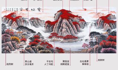 吉祥招财字画大全（八字测自己是什么命）