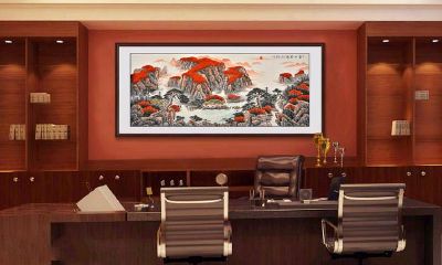 公司放什么画招财（店铺内挂什么画招财）