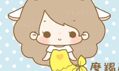 12星座可爱卡通萌图（12星座少女萌图）