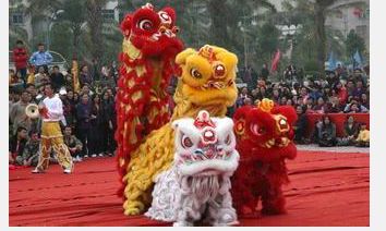 广东醒狮点睛开光（醒狮点睛开光口语）