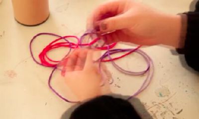 八字结的正确打法图解（八字结打结方法）