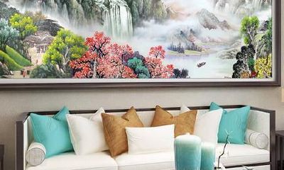 客厅沙发装饰画风水（客厅沙发墙挂画风水）