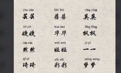 女孩取名字优雅的单字步凡（水瓶座女生和处女座男生最配）