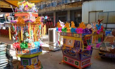 丧事扎纸开光（开扎的纸人怎样开光）