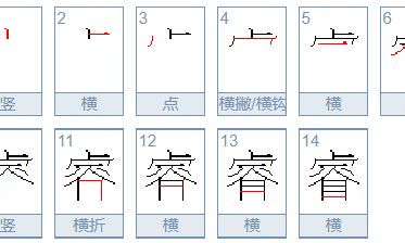 睿字取名吉凶查询（起名50禁用字）