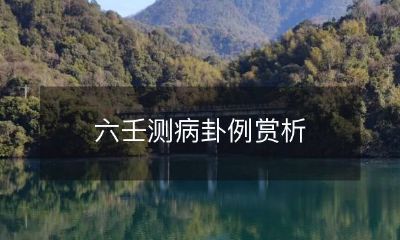 通过六壬测病卦，探讨疾病预防和治疗的实践及应用：六壬测病卦例子资料和案例探析