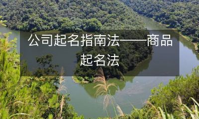 如何在进行公司命名时运用商品起名法：一份指南