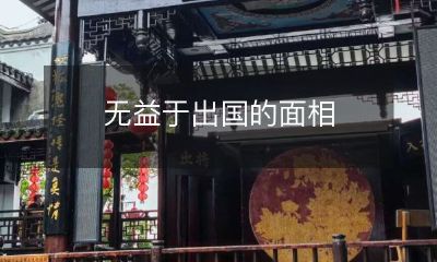 一个人的面相与成功出国之间的关联并不显著：为何仅仅靠外表判断是否有出国的资格是毫无意义的？