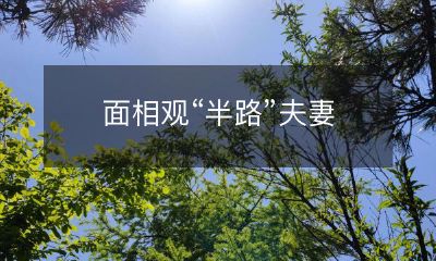 夫妻面相观察：从认识到婚姻生活中的变化与发展