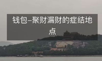 探究钱包中聚财漏财的症结地点，为财务管理带来的挑战及应对方法