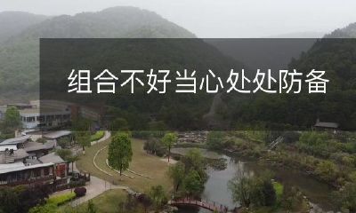 如何防备组合不好的风险：指南